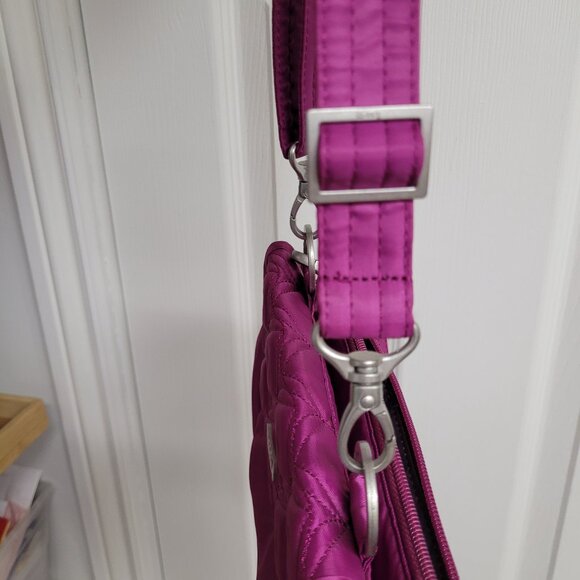 Lug Dash Convertible Mini Cross-body, magenta, VGUC - Picture 4 of 12